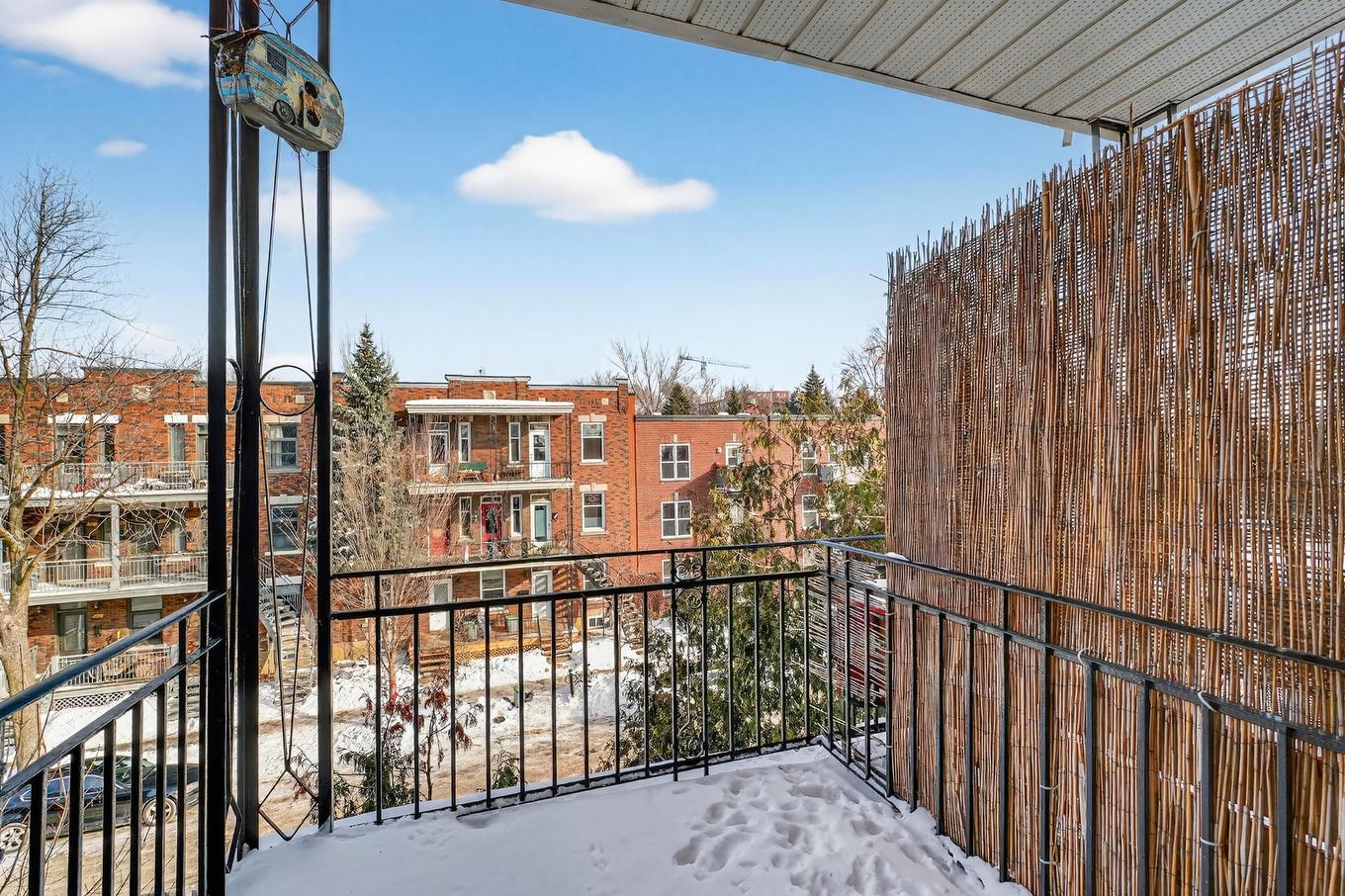 Balcony - 576 Av. Valois, Montréal (Mercier/Hochelaga-Maisonneuve), QC - Outdoor With Exterior