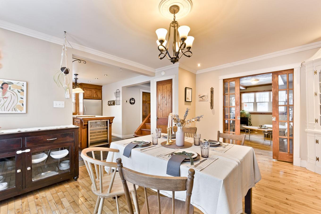 Salle à manger - 54 Rue Downs, Sherbrooke (Lennoxville), QC - Indoor Photo Showing Dining Room