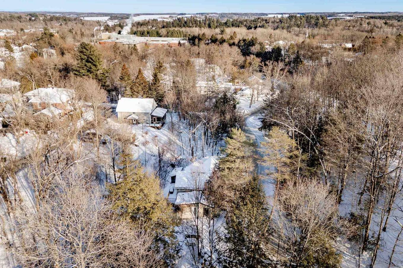 Photo aérienne - 54 Rue Downs, Sherbrooke (Lennoxville), QC - Outdoor With View