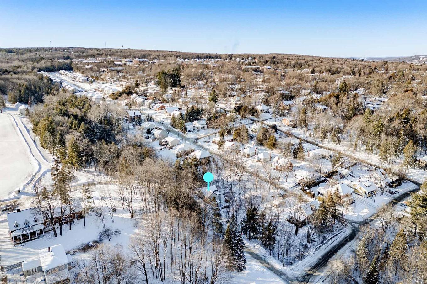 Photo aérienne - 54 Rue Downs, Sherbrooke (Lennoxville), QC - Outdoor With View