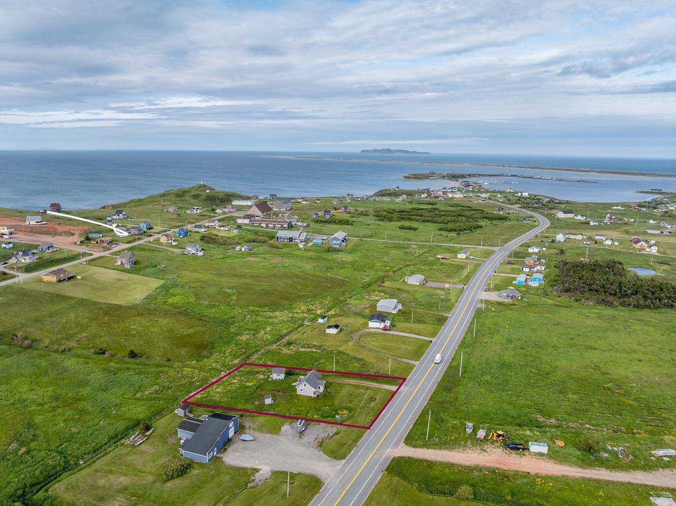 Aerial photo - 723 Route 199, Les Îles-De-La-Madeleine, QC - Outdoor With Body Of Water With View