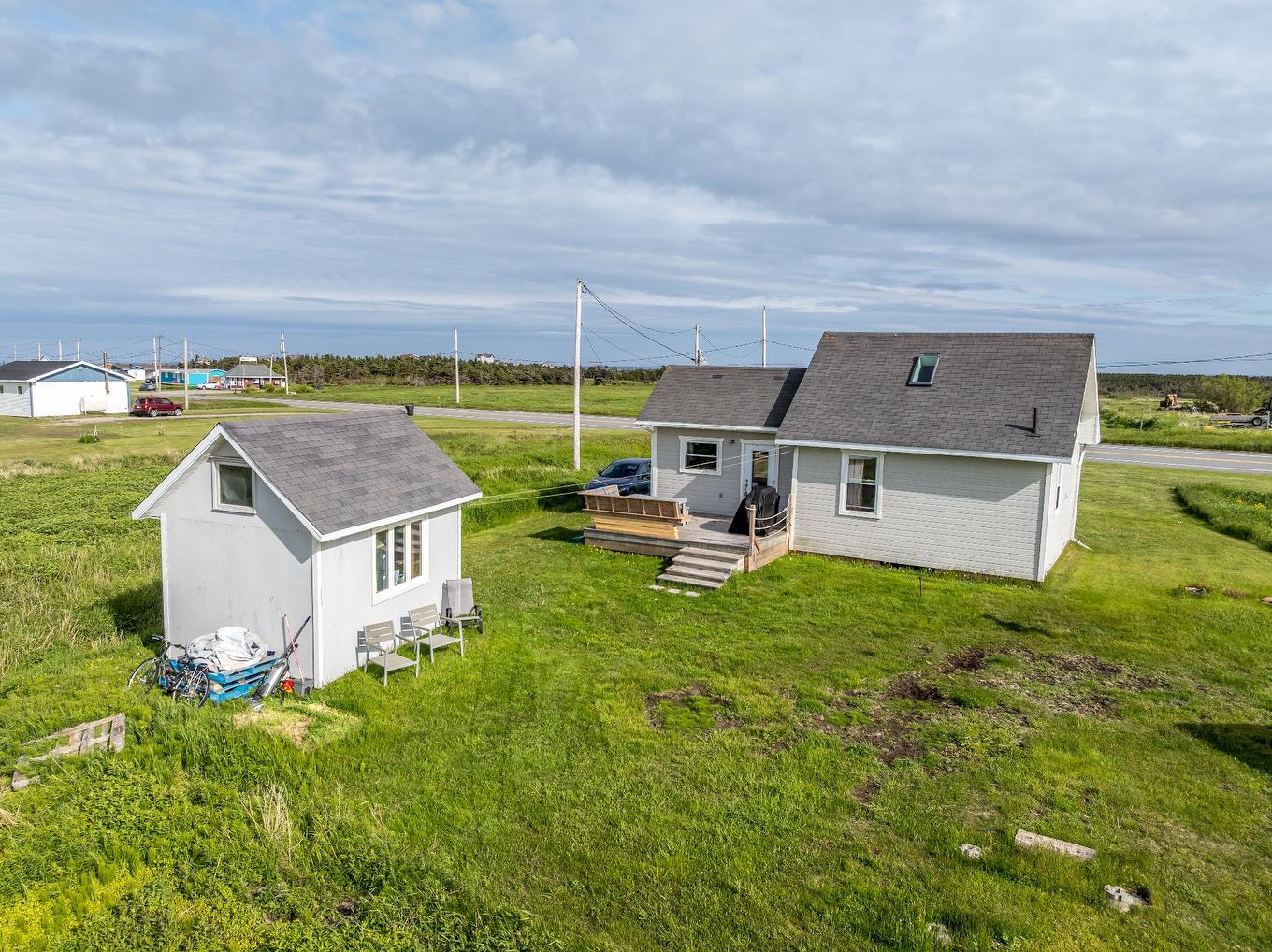 Back facade - 723 Route 199, Les Îles-De-La-Madeleine, QC - Outdoor With View