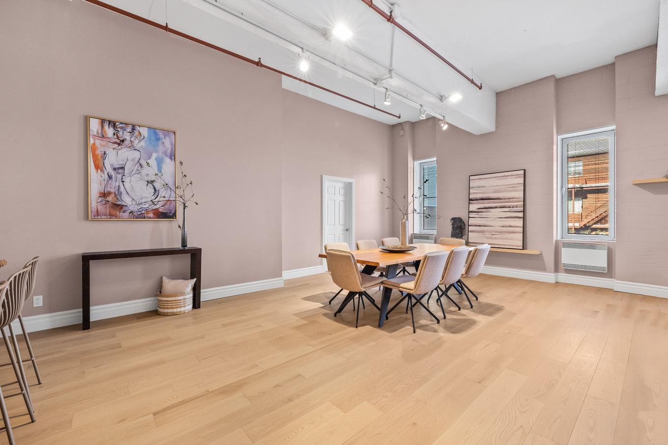 Salle à manger - 227-2801 Rue Du Centre, Montréal (Le Sud-Ouest), QC - Indoor Photo Showing Dining Room