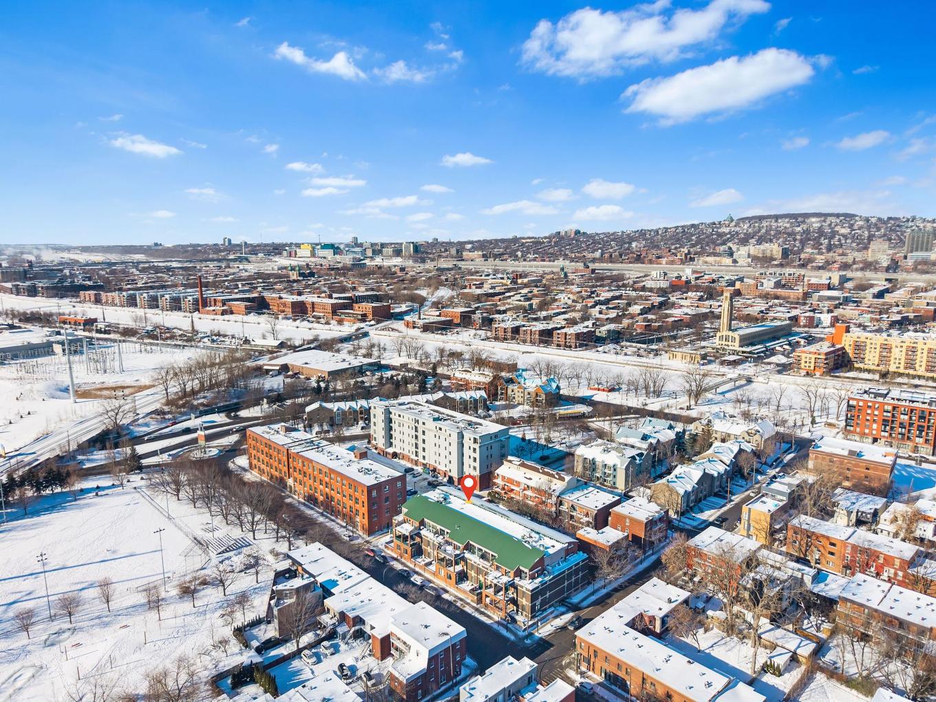 Photo aérienne - 227-2801 Rue Du Centre, Montréal (Le Sud-Ouest), QC - Outdoor With View