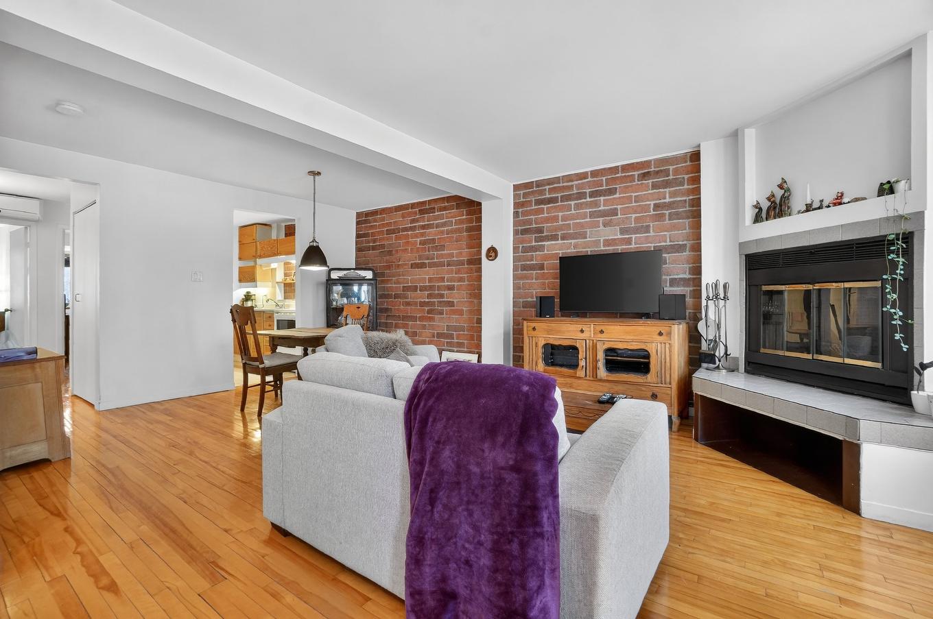Vue d'ensemble - 3862 Av. Henri-Julien, Montréal (Le Plateau-Mont-Royal), QC - Indoor Photo Showing Living Room With Fireplace