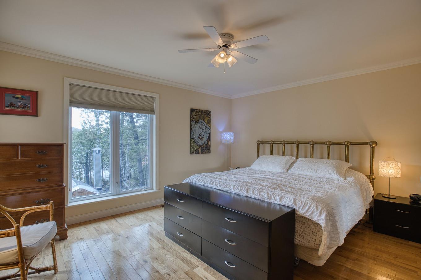 Chambre à coucher principale - 39 Rue Tracy, Saint-Hippolyte, QC - Indoor Photo Showing Bedroom