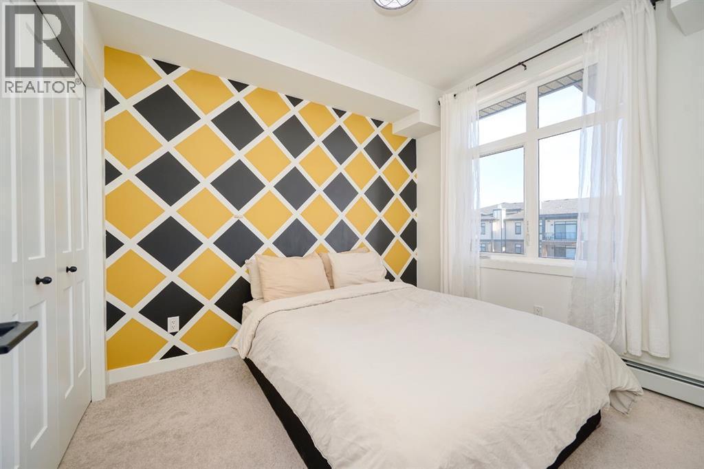 3409, 200 Seton Circle Se, Calgary, AB - Indoor Photo Showing Bedroom