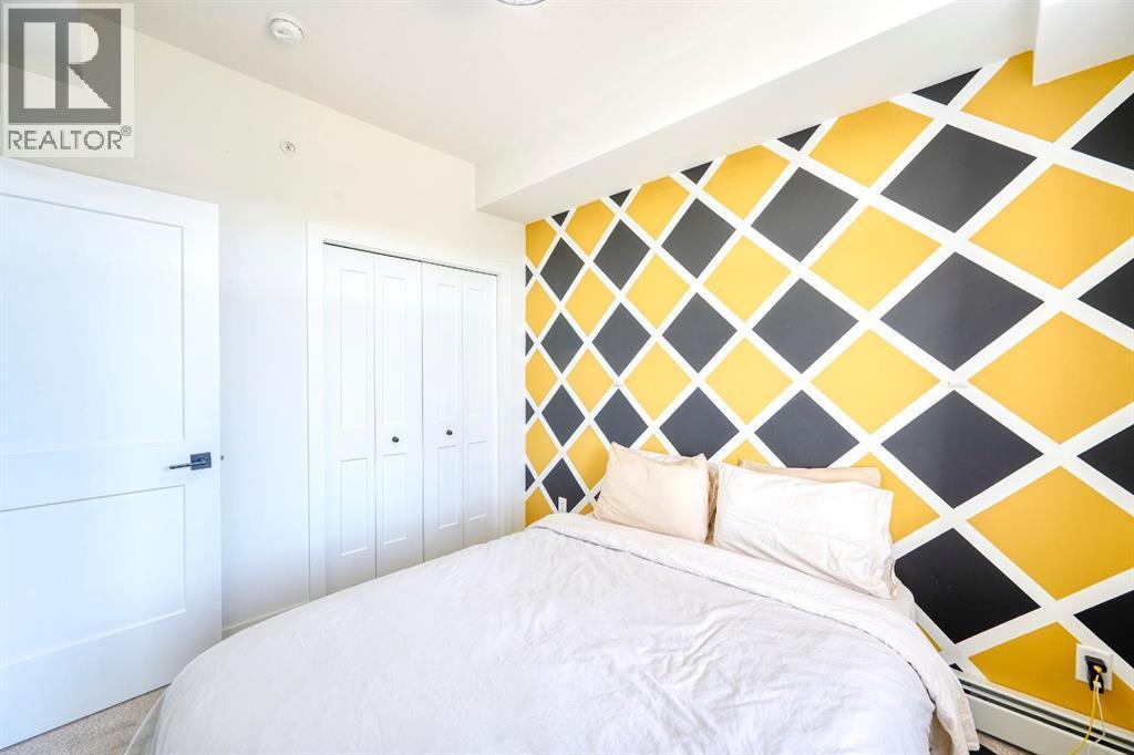 3409, 200 Seton Circle Se, Calgary, AB - Indoor Photo Showing Bedroom