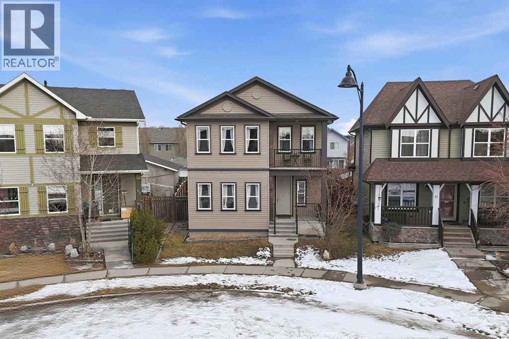 65 Elgin Meadows Circle Se, Calgary, AB - Outdoor With Facade