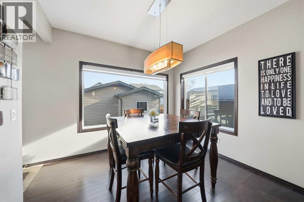 65 Elgin Meadows Circle Se, Calgary, AB - Indoor Photo Showing Dining Room