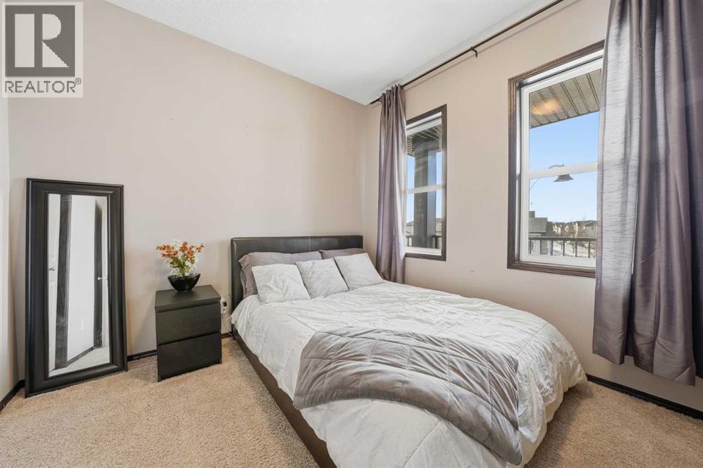 3rd Bedroom - 65 Elgin Meadows Circle Se, Calgary, AB - Indoor Photo Showing Bedroom