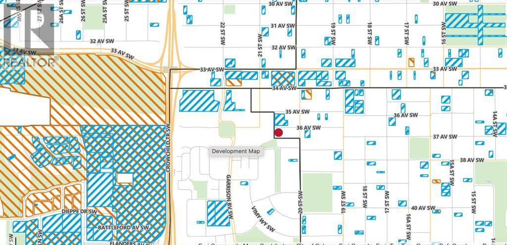 Development applications in the area indicates very busy redevelopment projects - 2125 36 Avenue Sw, Calgary, AB -