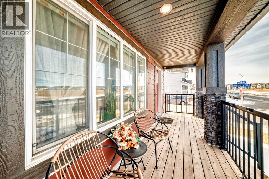 217 Masters Road Se, Calgary, AB - Outdoor With Deck Patio Veranda With Exterior