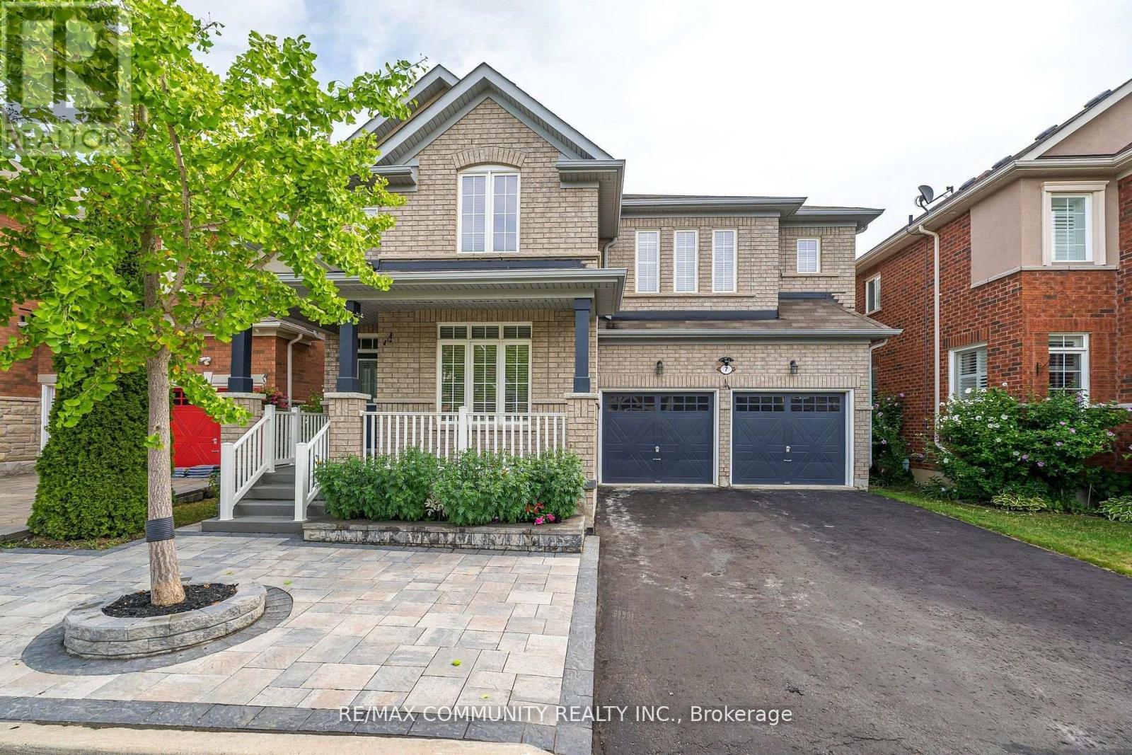7 Cragg Crescent, Ajax, ON - Outdoor With Deck Patio Veranda With Facade
