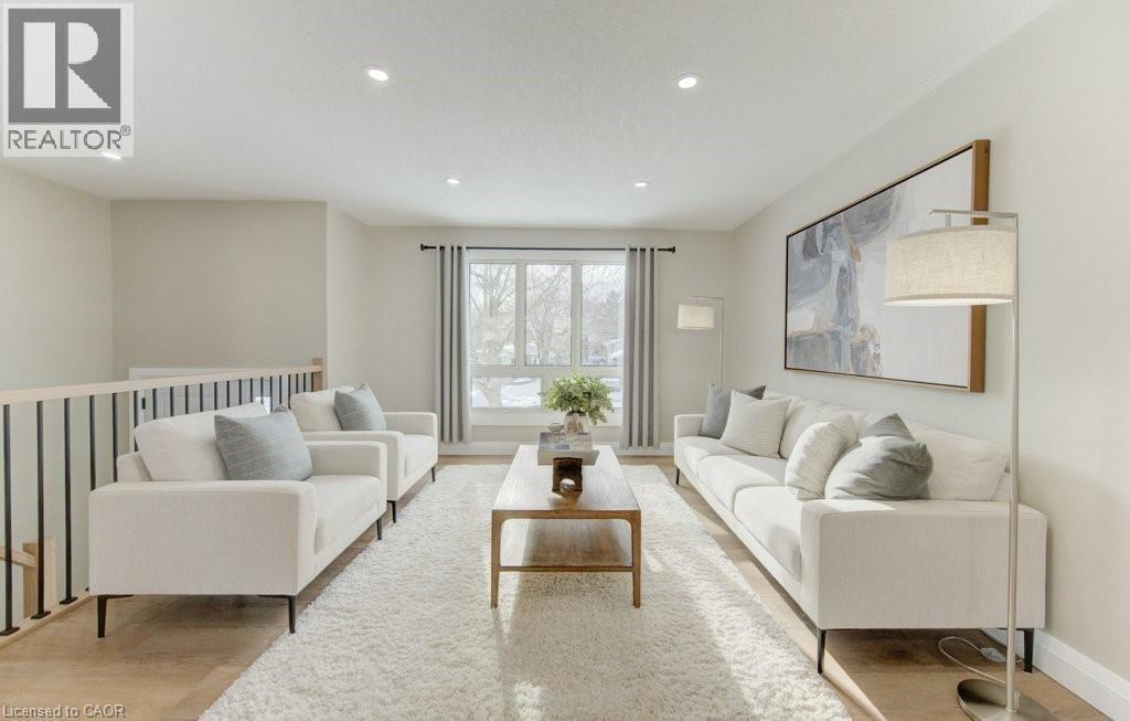 402 Heritage Drive, Kitchener, ON - Indoor Photo Showing Living Room