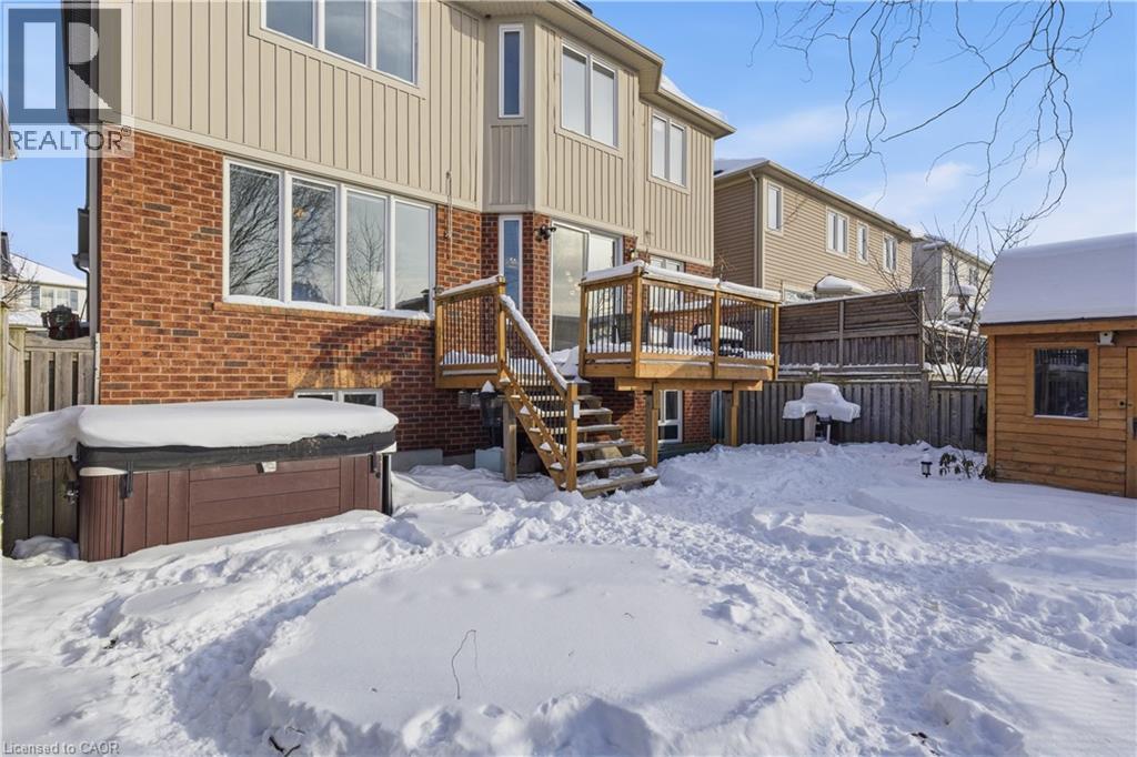 75 Chase Crescent, Cambridge, ON - Outdoor With Deck Patio Veranda With Exterior