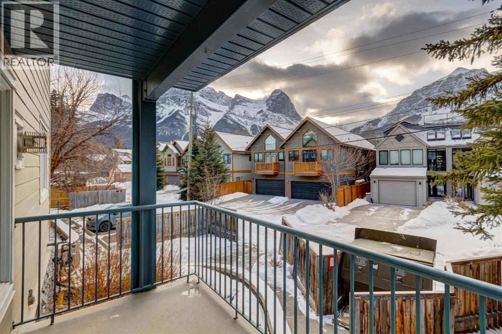 4, 704 8Th Avenue, Canmore, AB - Outdoor With Deck Patio Veranda