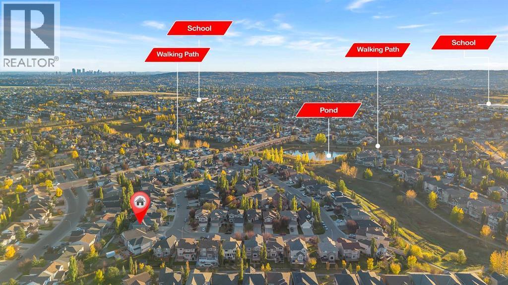 135 Panatella Close Nw, Calgary, AB - Outdoor With View
