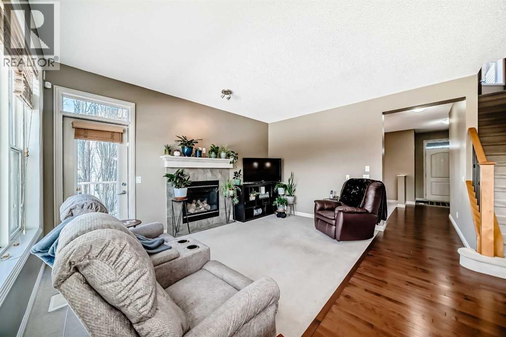 172 Seagreen Way, Chestermere, AB - Indoor Photo Showing Other Room With Fireplace