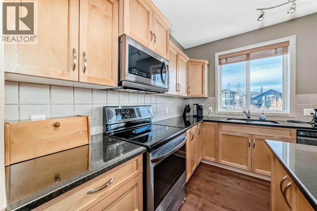 172 Seagreen Way, Chestermere, AB - Indoor Photo Showing Kitchen With Upgraded Kitchen