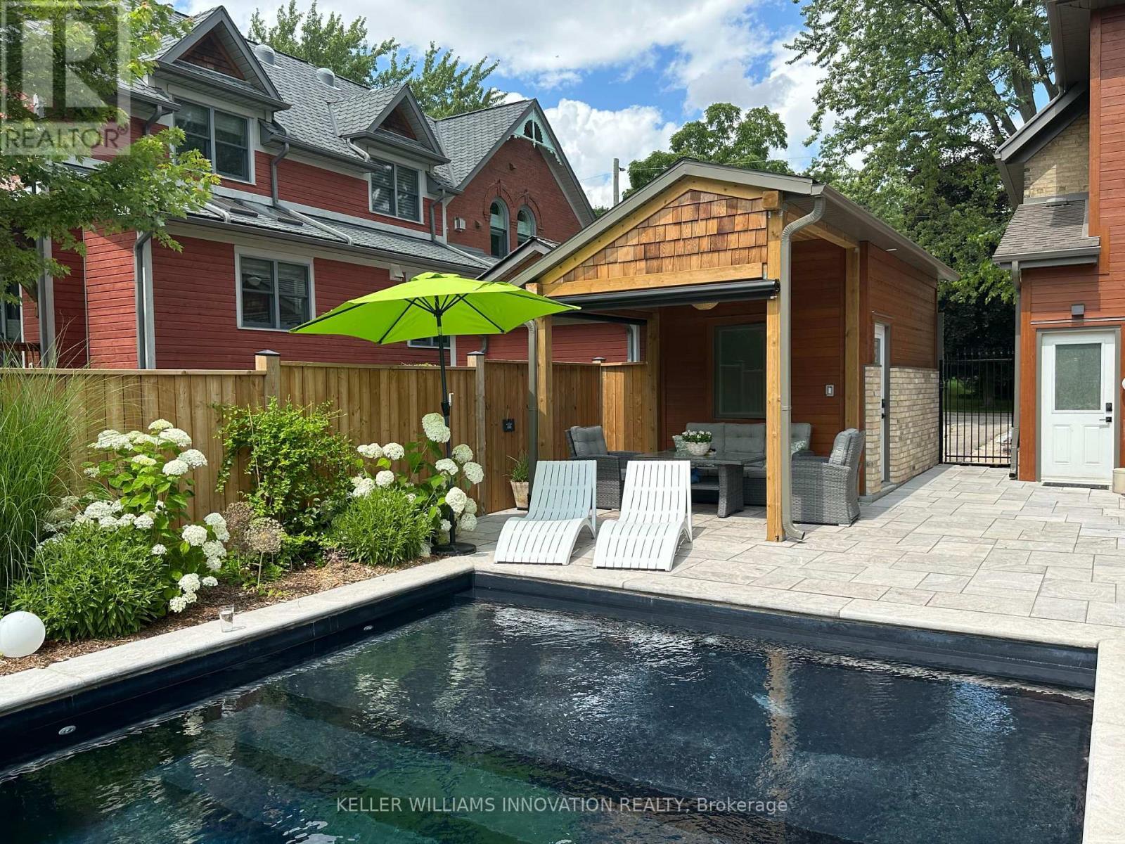63 Menno Street, Waterloo, ON - Outdoor With In Ground Pool