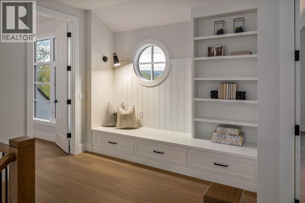 Built-in Library Nook on Top Floor - 2920 Toronto Crescent Nw, Calgary, AB - Indoor Photo Showing Other Room