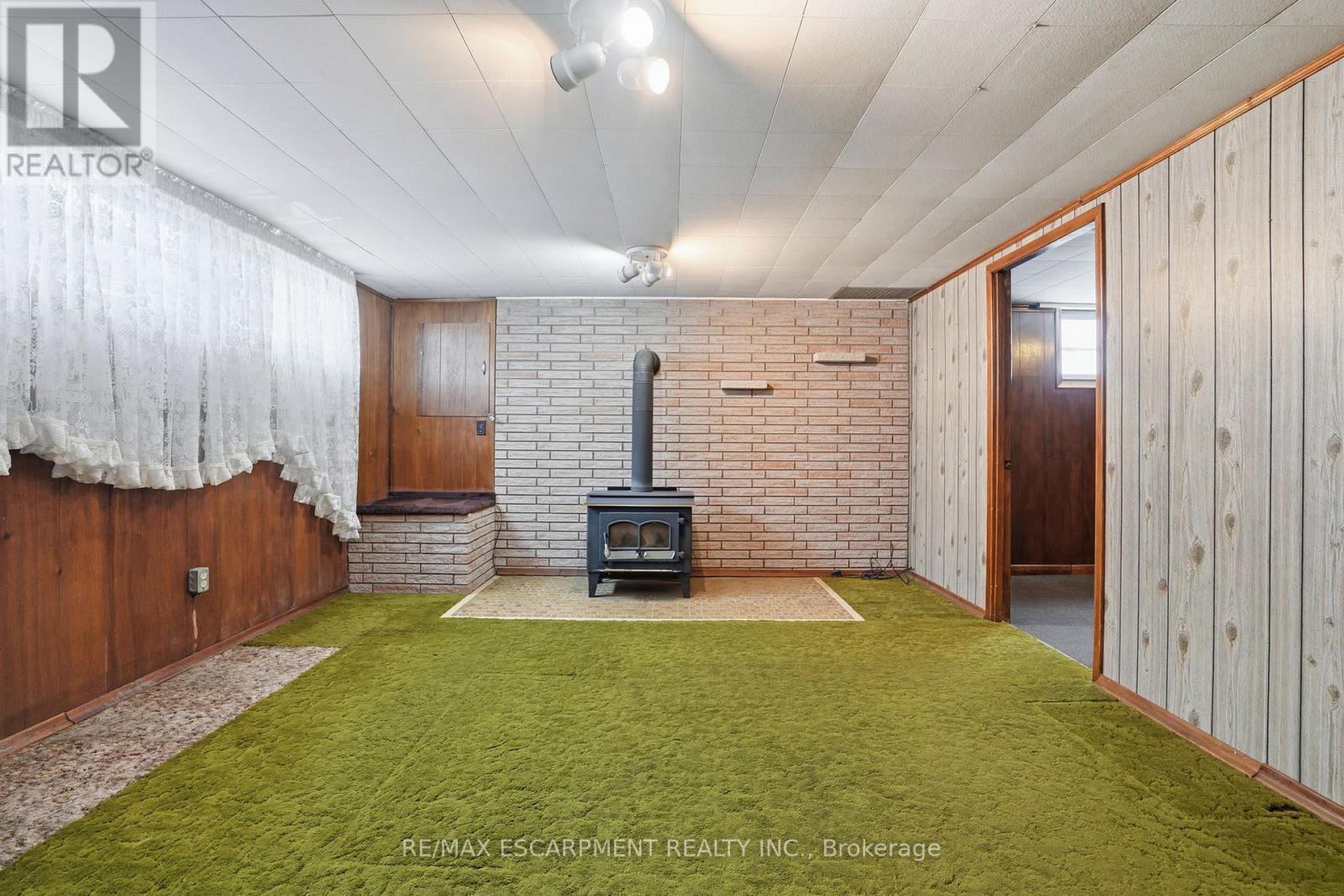 63 Marlowe Drive, Hamilton, ON - Indoor Photo Showing Other Room With Fireplace