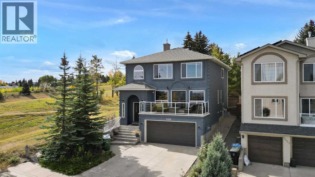 5619 Coach Hill Road Sw, Calgary, AB - Outdoor With Deck Patio Veranda With Facade
