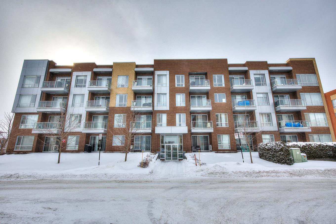 Façade - 401-5980 Rue De La Tourbière, Longueuil (Saint-Hubert), QC - Outdoor With Facade