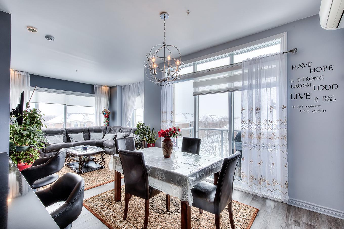 Vue d'ensemble - 401-5980 Rue De La Tourbière, Longueuil (Saint-Hubert), QC - Indoor Photo Showing Dining Room