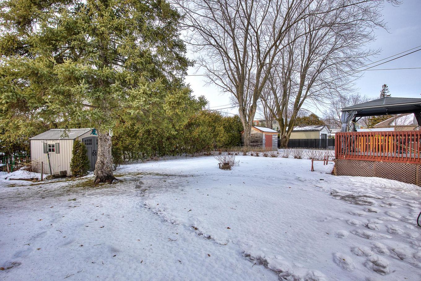 Backyard - 244 Rue Monseigneur-Prévost, Saint-Eustache, QC - Outdoor