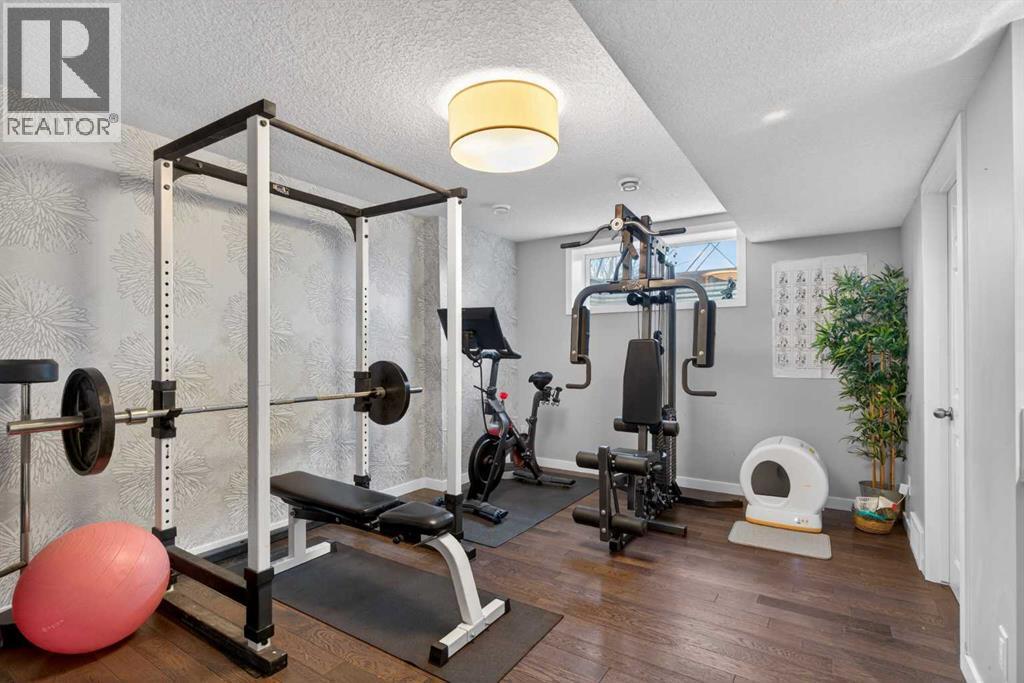 317 Legacy Boulevard Se, Calgary, AB - Indoor Photo Showing Gym Room