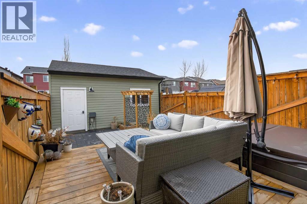 317 Legacy Boulevard Se, Calgary, AB - Outdoor With Deck Patio Veranda With Exterior