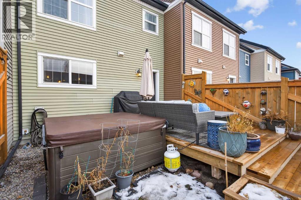 317 Legacy Boulevard Se, Calgary, AB - Outdoor With Deck Patio Veranda With Exterior