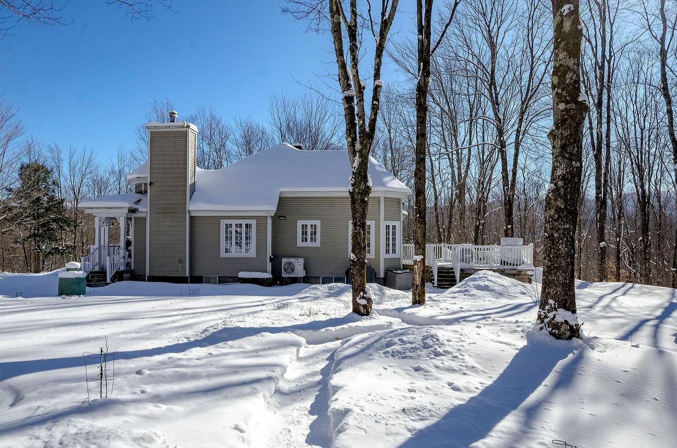 Back facade - 725 Ch. Du Boisé, Sutton, QC - Outdoor