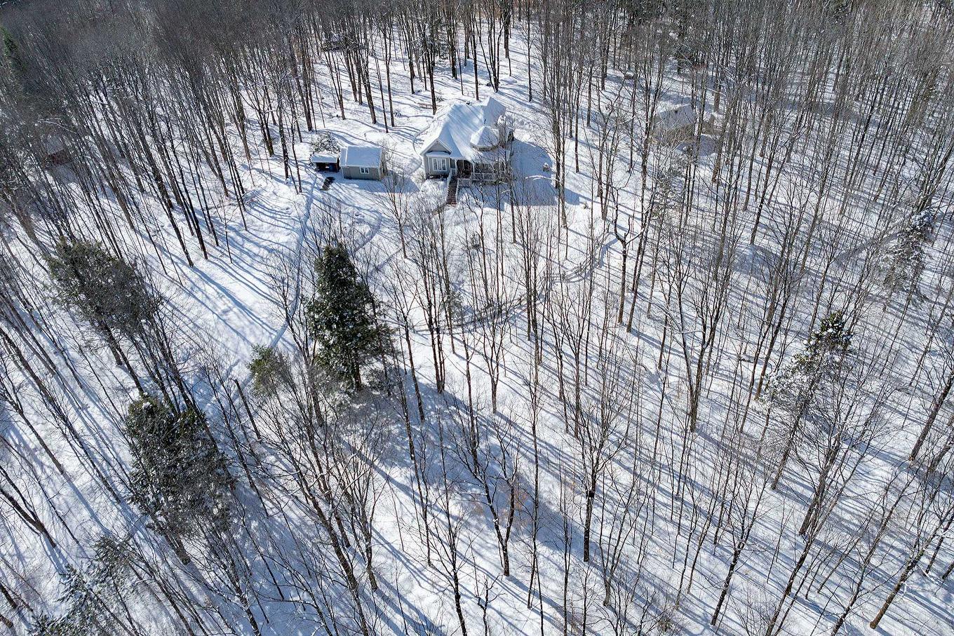 Aerial photo - 725 Ch. Du Boisé, Sutton, QC - Outdoor