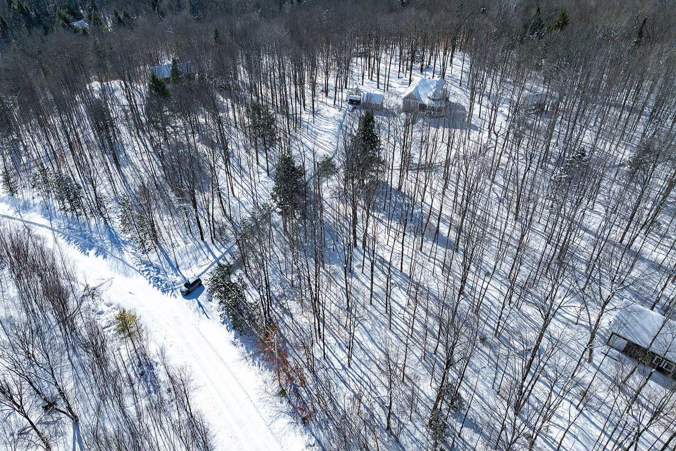 Aerial photo - 725 Ch. Du Boisé, Sutton, QC - Outdoor With View