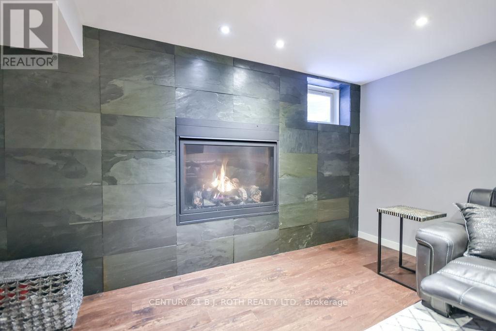 5 Claire Drive, Barrie, ON - Indoor With Fireplace
