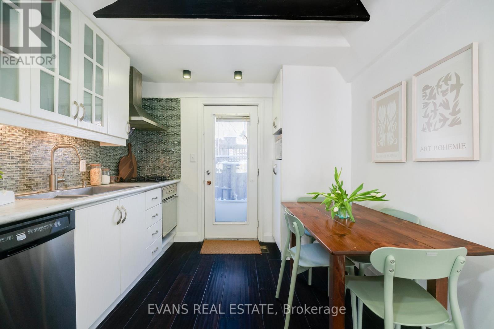 448 Gerrard St E Kitchen Walk-Out - 448 Gerrard Street E, Toronto, ON - Indoor Photo Showing Dining Room