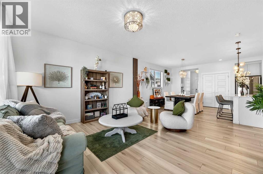 47 Walgrove Park Se, Calgary, AB - Indoor Photo Showing Living Room