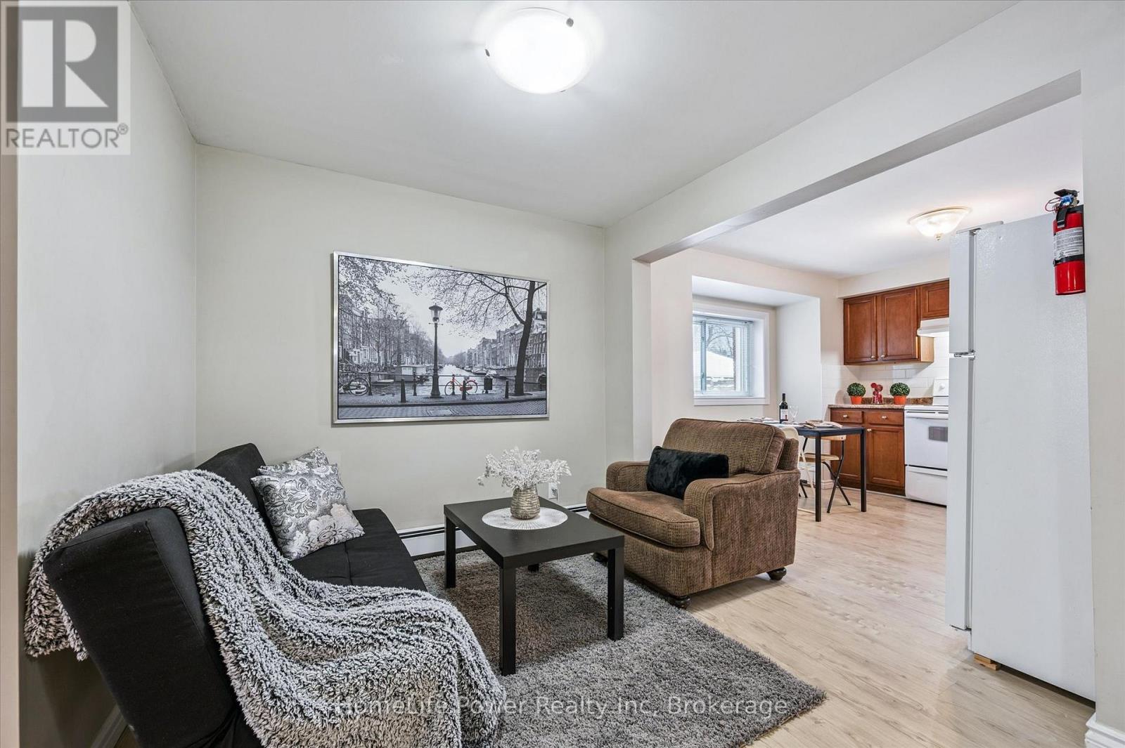 Unit A - 319 Victoria Street S, Kitchener, ON - Indoor Photo Showing Living Room