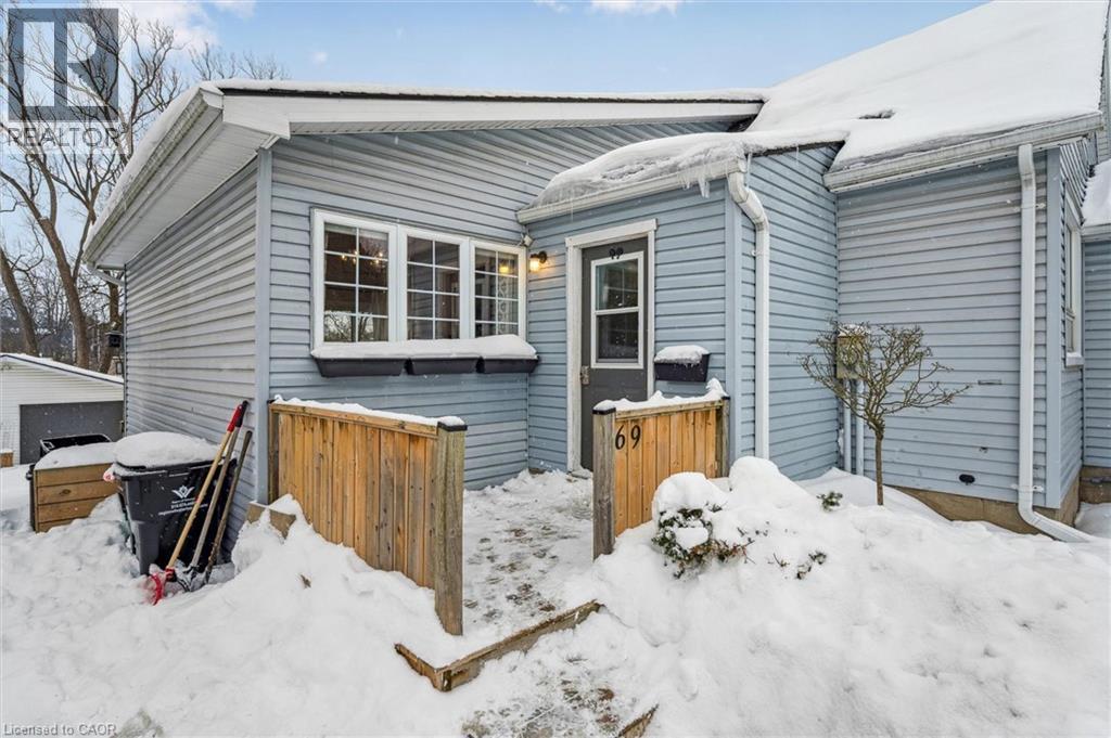 69 Heiman Street, Kitchener, ON - Outdoor With Deck Patio Veranda