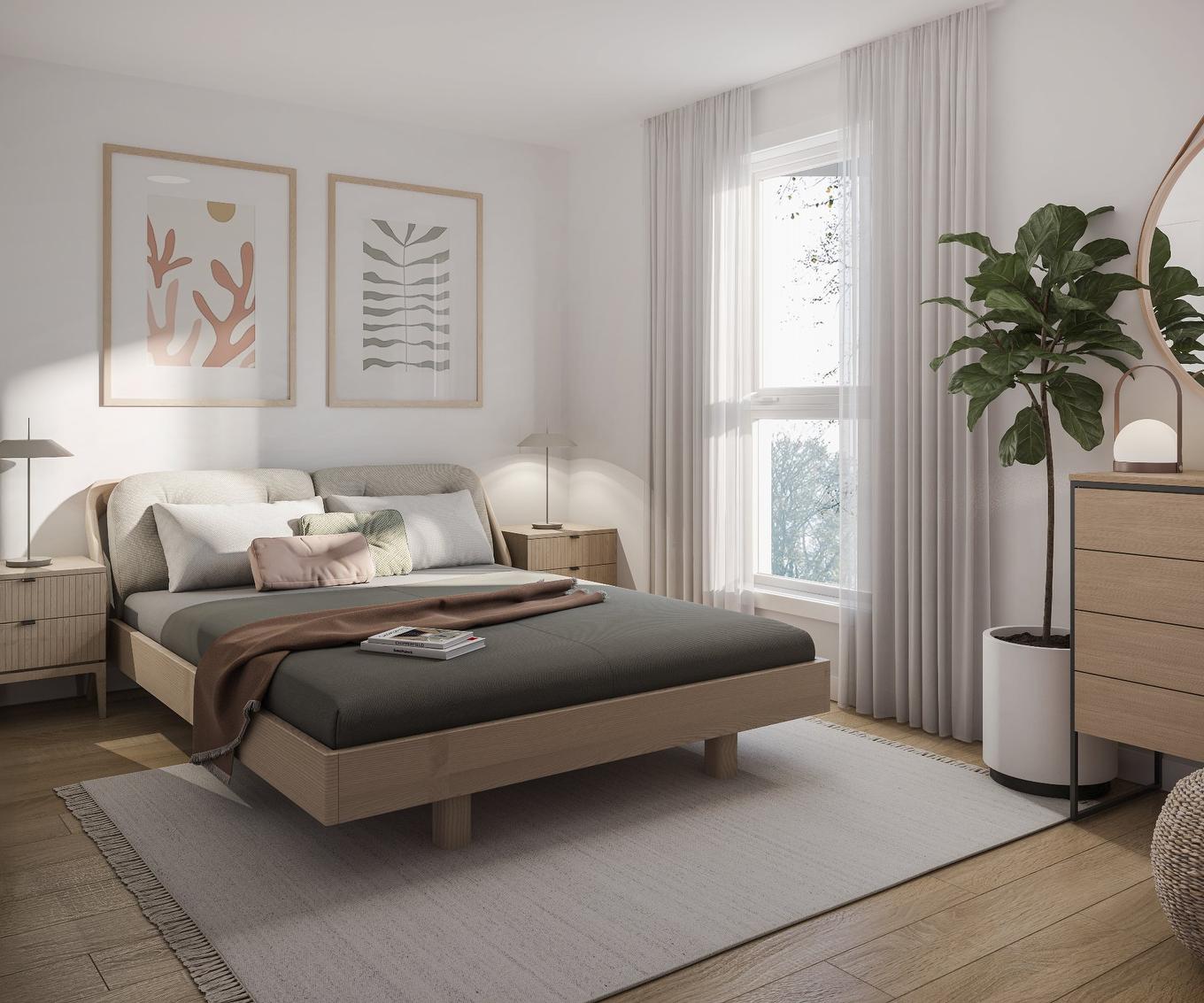 Bedroom - 210-135 Rue Brunet, Salaberry-De-Valleyfield, QC - Indoor Photo Showing Bedroom