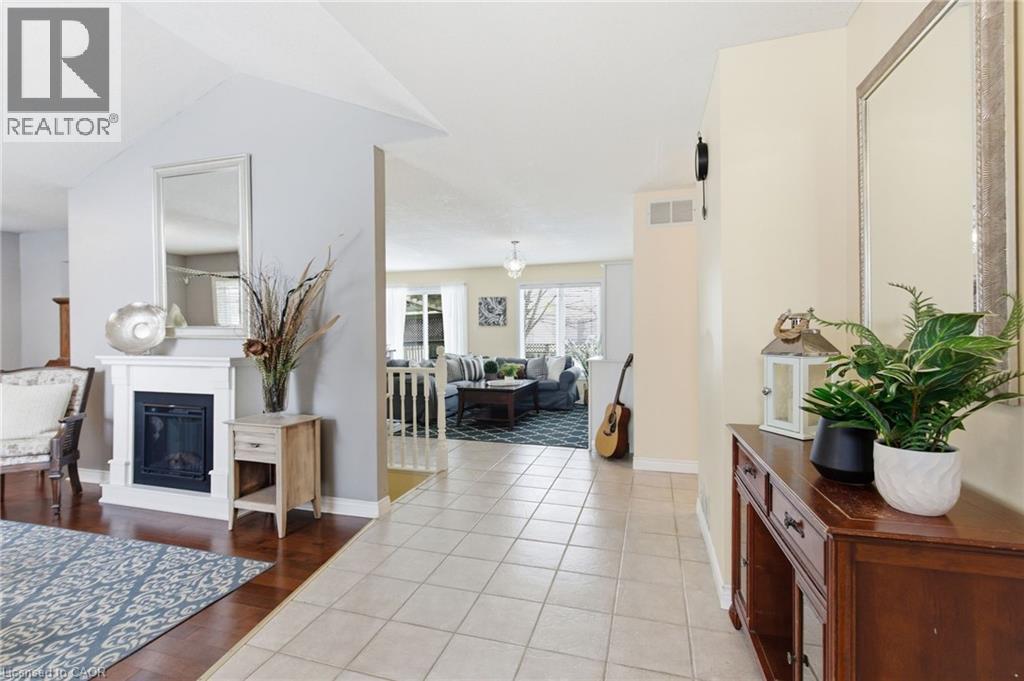 65 Thistlemoor Drive, Caledonia, ON - Indoor With Fireplace