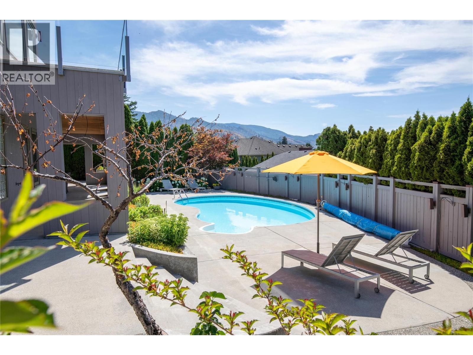 344 Raven Drive, Kelowna, BC - Outdoor With In Ground Pool