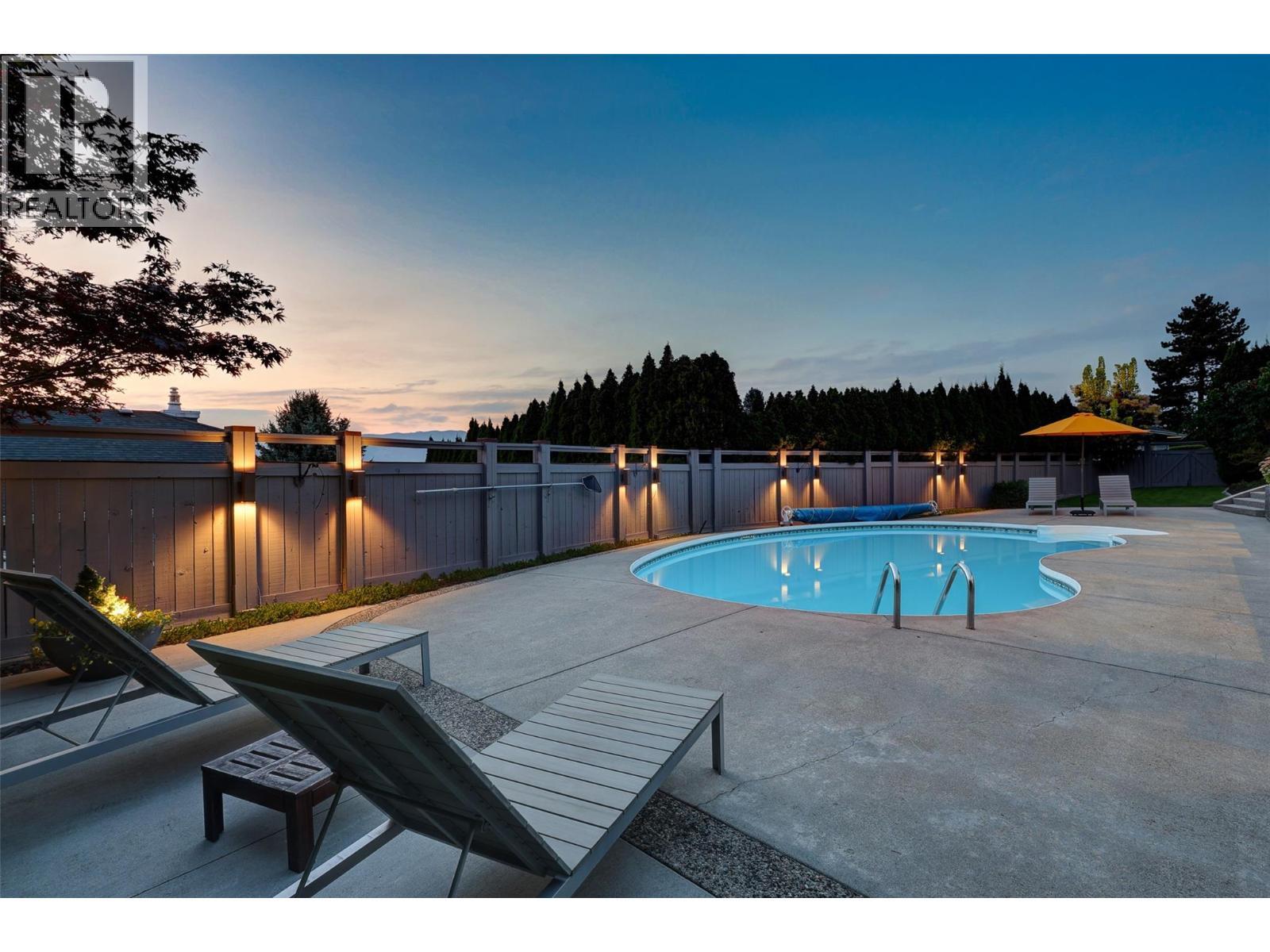 344 Raven Drive, Kelowna, BC - Outdoor With In Ground Pool