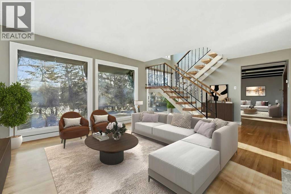 327 Willow Ridge Place Se, Calgary, AB - Indoor Photo Showing Living Room