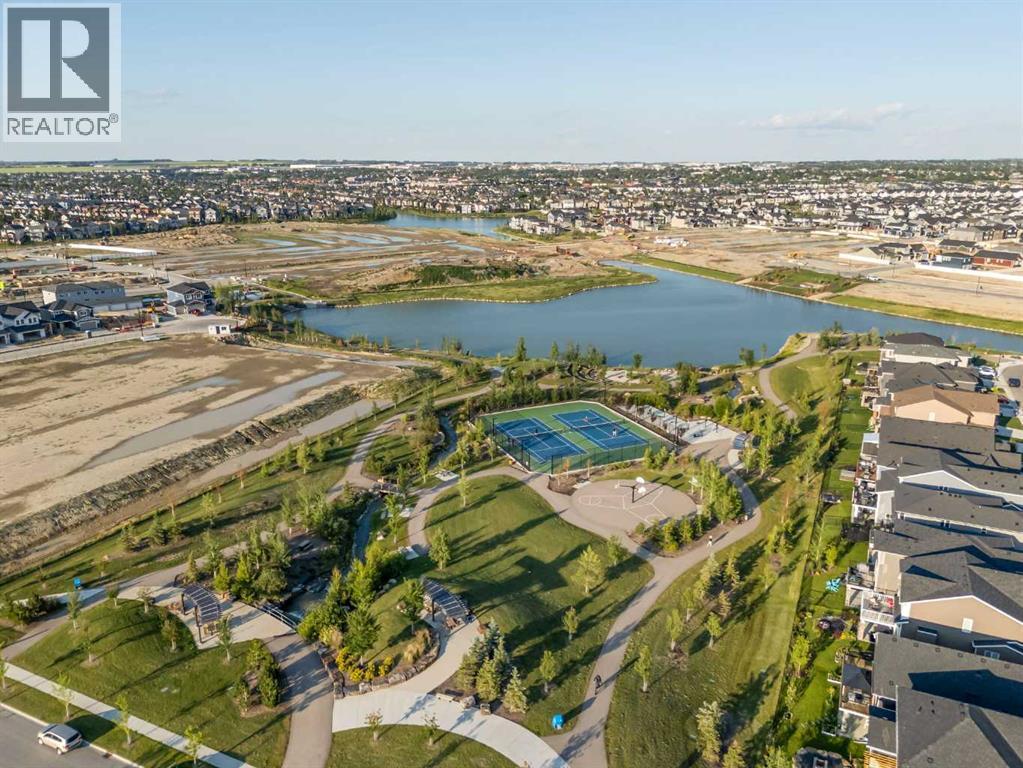 656 Bayview Way Sw, Airdrie, AB - Outdoor With Body Of Water With View