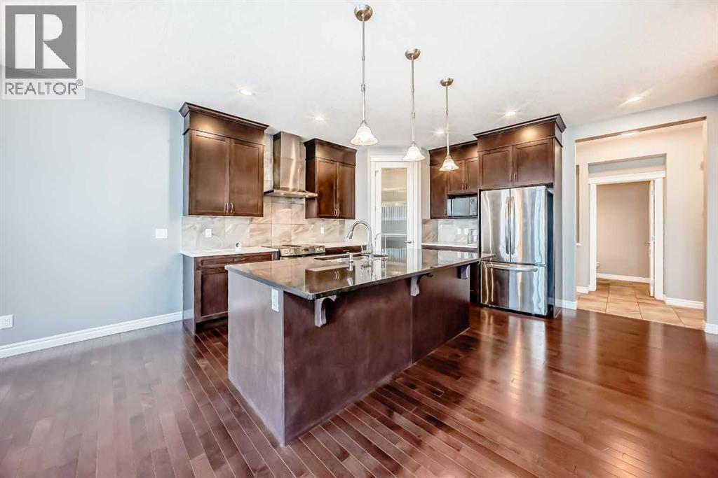 88 Nolanhurst Crescent Nw, Calgary, AB - Indoor Photo Showing Kitchen With Stainless Steel Kitchen With Upgraded Kitchen