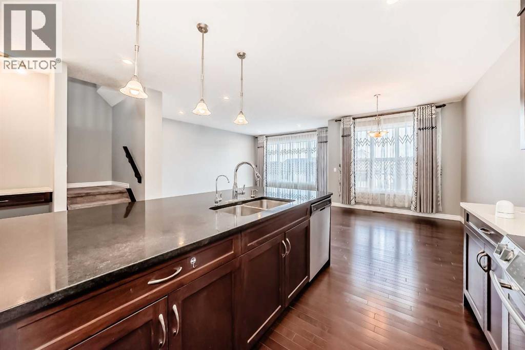 88 Nolanhurst Crescent Nw, Calgary, AB - Indoor Photo Showing Kitchen With Double Sink